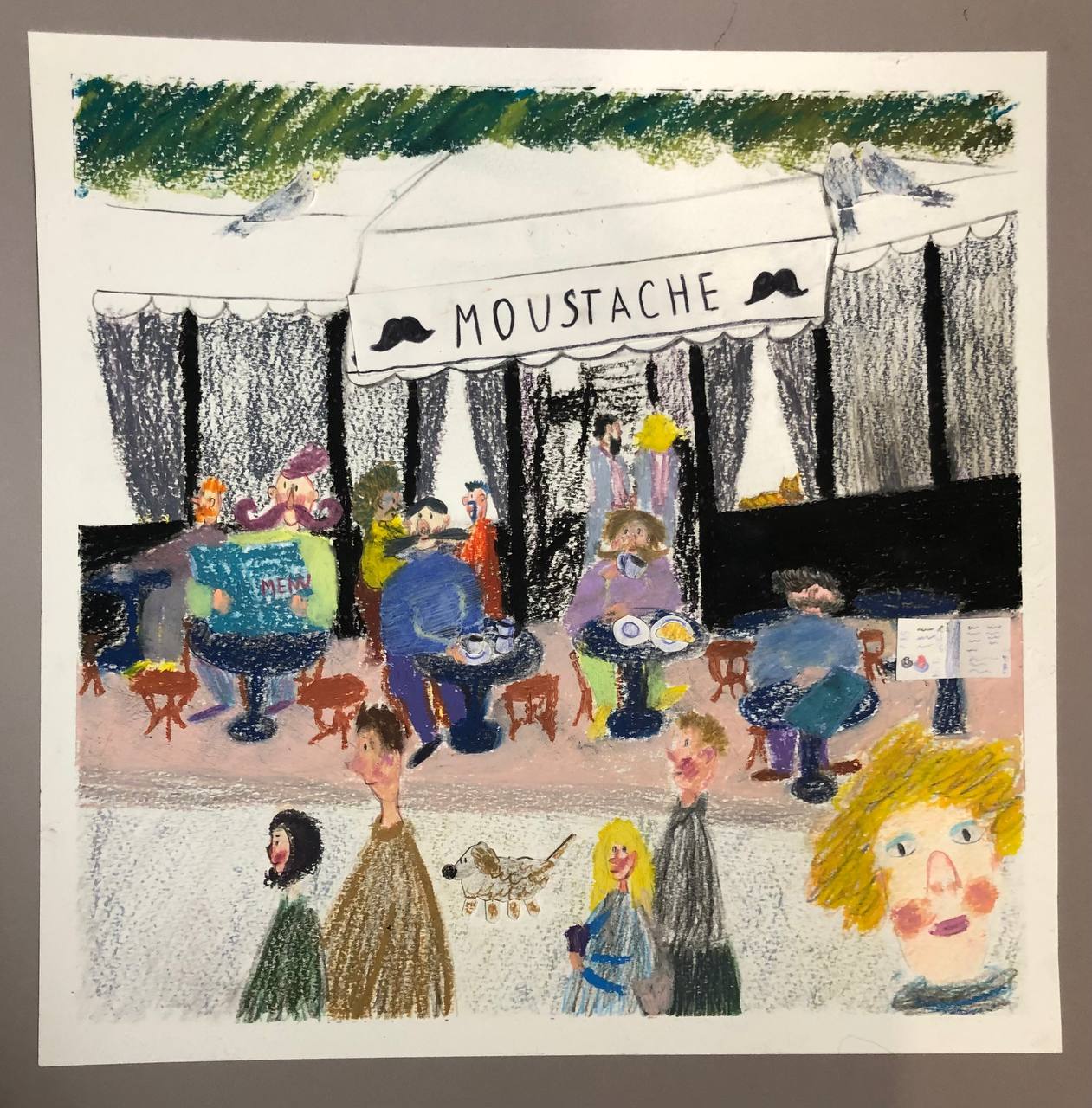 Café moustache